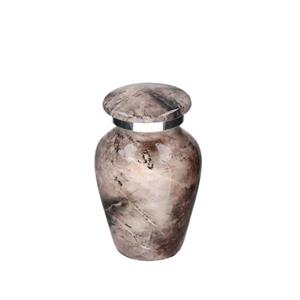 Urnwebshop Elegance Mini Dierenurn Roze Marble (0.1 liter)
