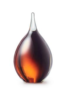 Urnwebshop Kristalglazen 3D Mini Traan Dierenurn Cognac (0.05 liter)