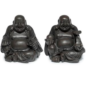 Urnwebshop Happy Boeddha Mini Dierenurntjes Voordeelset Brons (0.2 liter)