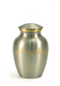 Urnwebshop Classic Pewter Brass Dierenurn Small (0.5 liter)