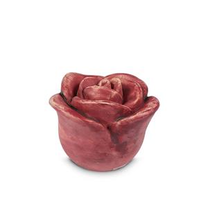 Urnwebshop Mini Keramische Rode Roos Dierenurn (0.35 liter)