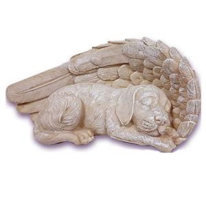 Urnwebshop Honden Urn of Honden Asbeeld, Hond met Engel Vleugels (1.8 liter)