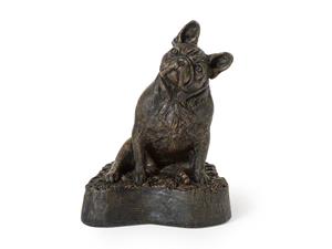 Urnwebshop Hondenurn of Asbeeld Zittende Franse Bulldog (0.5 liter)