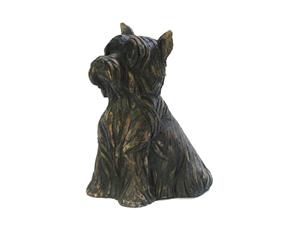 Urnwebshop Hondenurn of Asbeeld Zittende Yorkshire Terrier (1.7 liter)