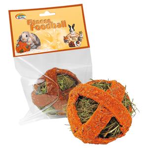 Zooplus 100 g Quiko Fitness Foodball Wortel voor Knaagdieren