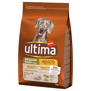 Affinity Ultima Ultima Medium / Maxi Adult Kip & Rijst Hondenvoer - 6 kg (2 x 3 kg)