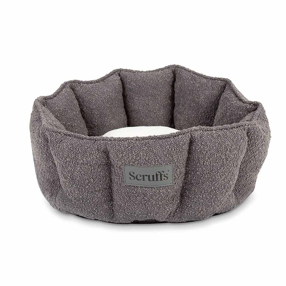 Scruffs Kattenmand Boucle Slate Grey