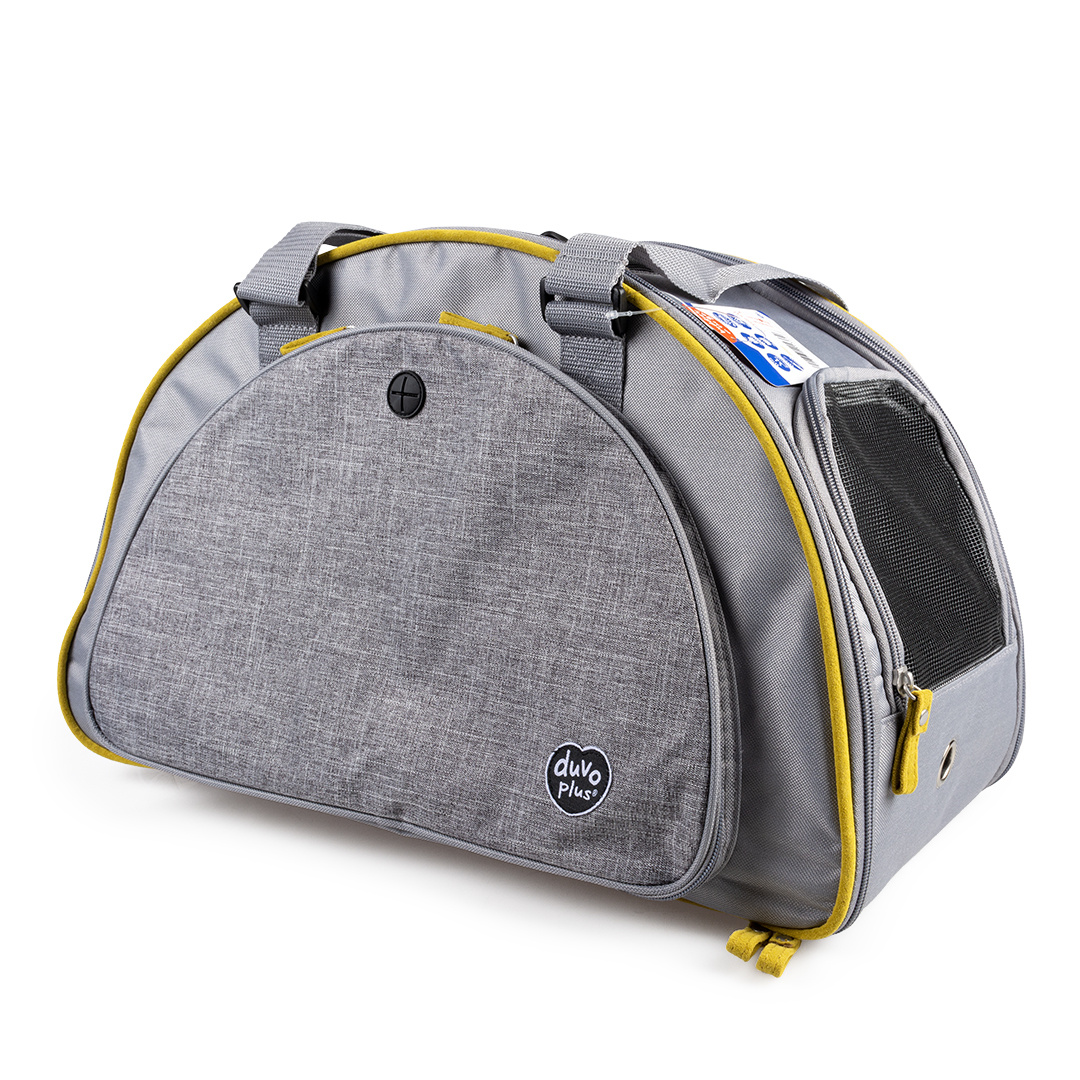Duvo+ Paris Pet Bag Comfy Grijs 50x22x32cm