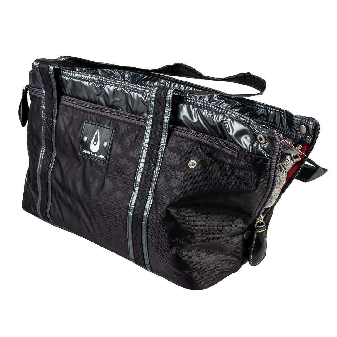 Duvo+ Paris Pet Bag Sporty 39x19x26cm - max. 5kg zwart