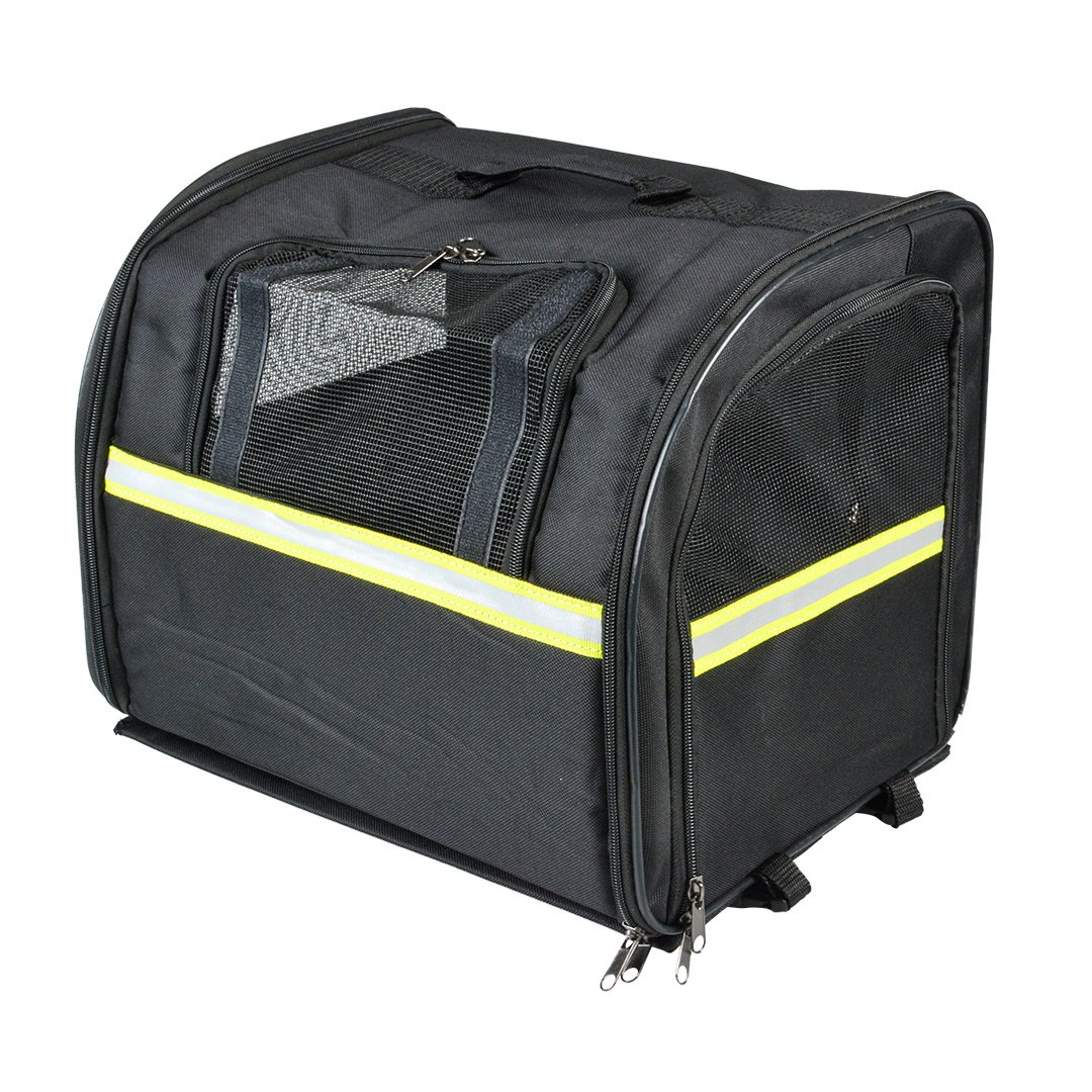 Duvo+ Fietstas voor bagagedrager 36x28x30cm - max. 7kg zwart