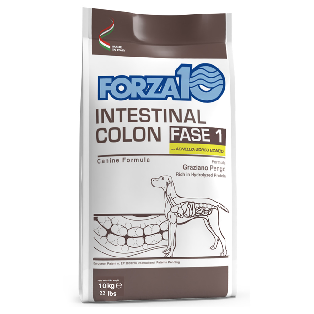 Forza10 Active Line Dog 10 kg Forza 10 Intestinal Colon Phase 1 met lam Honden droogvoer