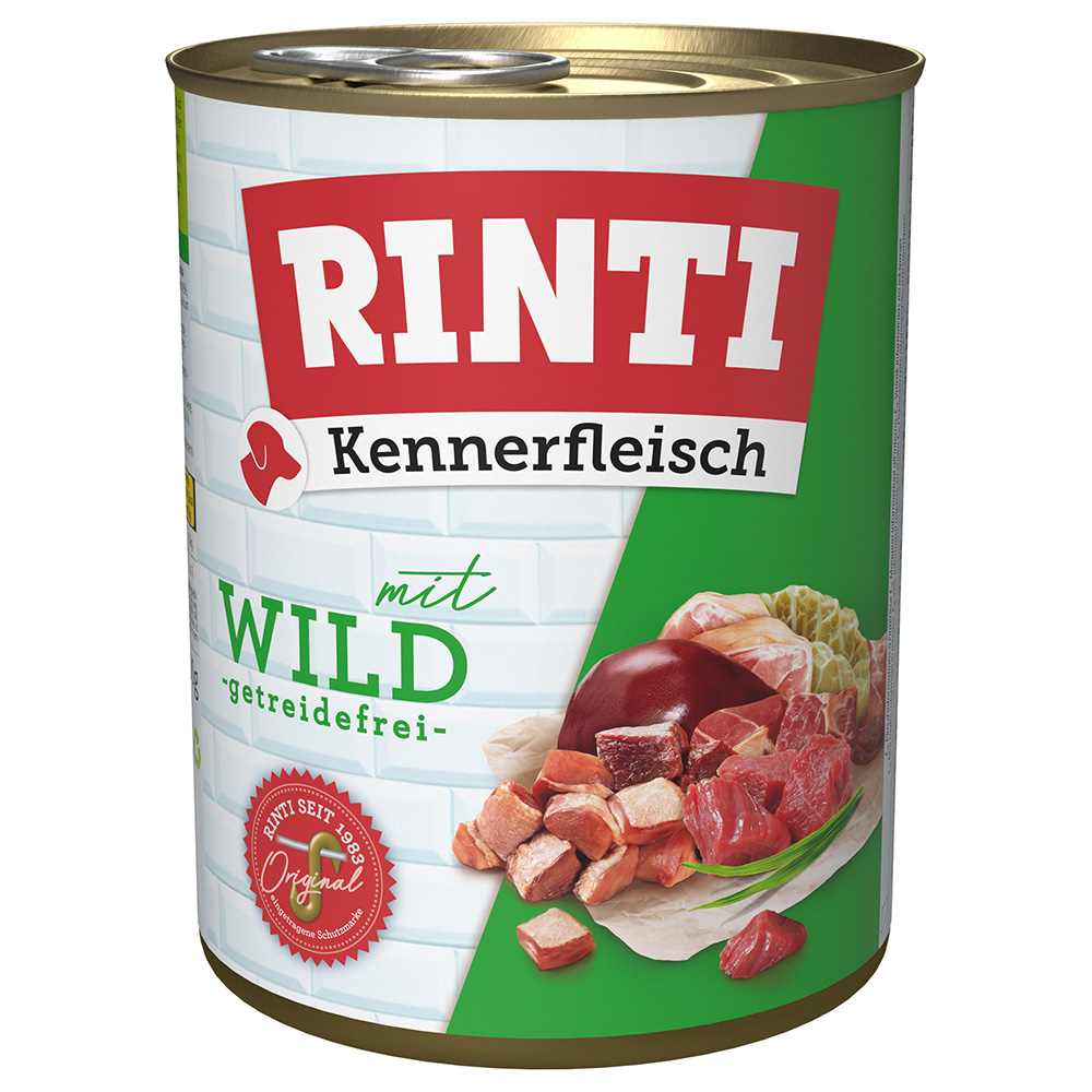 Rinti Kennerfleisch 6 x 800 g - Wild