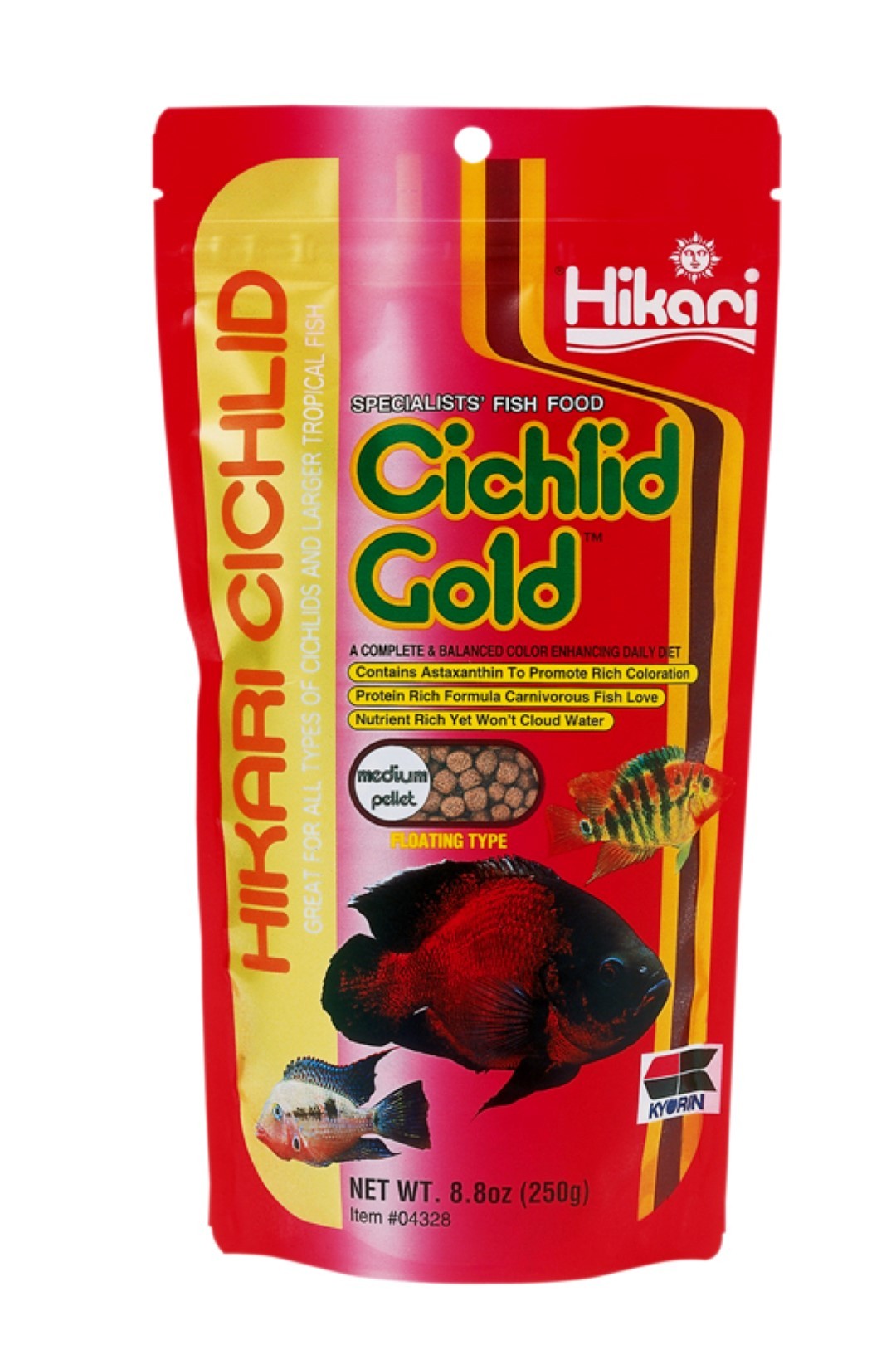Hikari Cichlid gold medium 250 gr - 