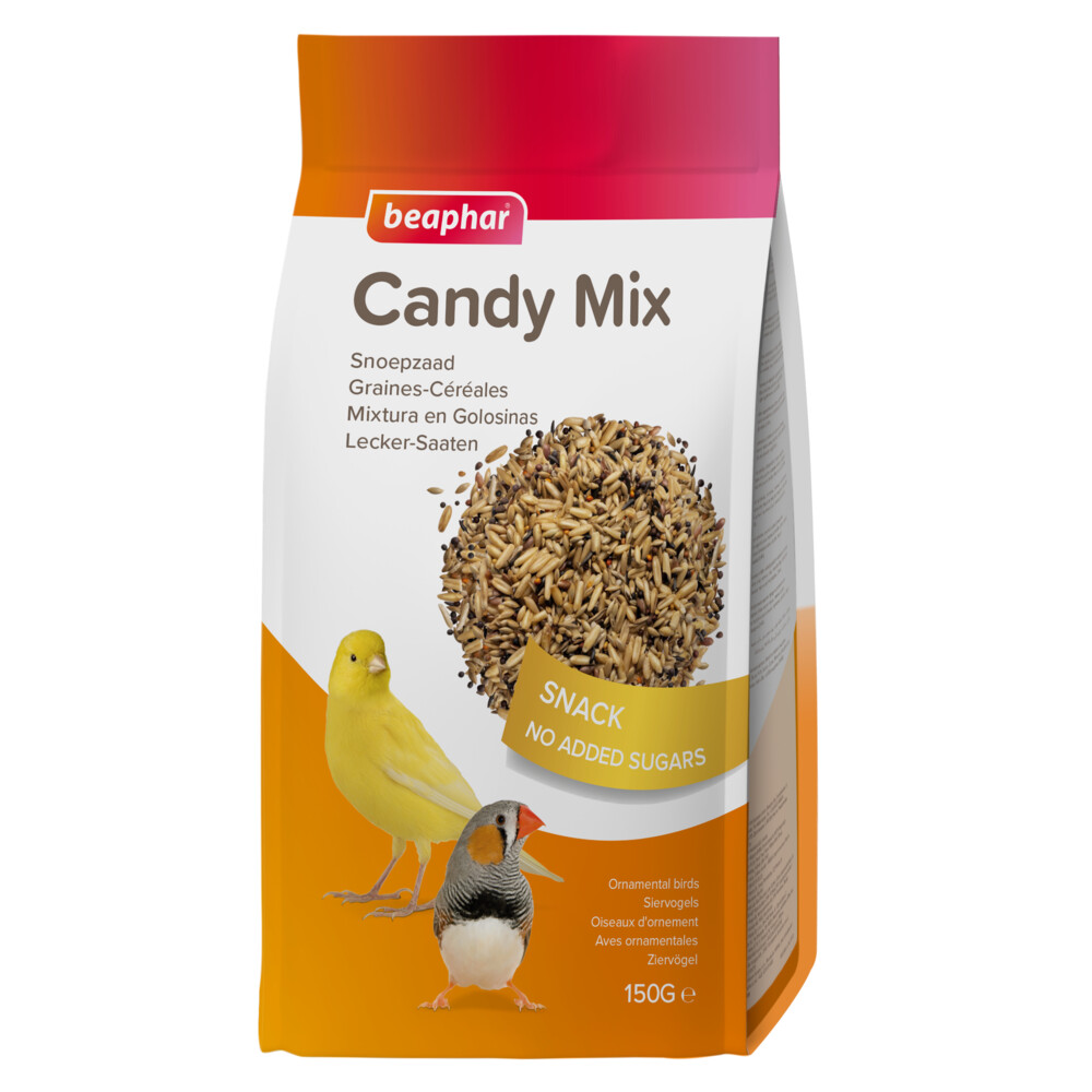 Beaphar Candy Mix Snoepzaad - Vogelsnacks - Aanvullend voer