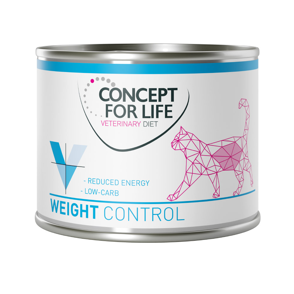 Concept for Life VET 24x200g Veterinary Diet Weight Control  Kattenvoer