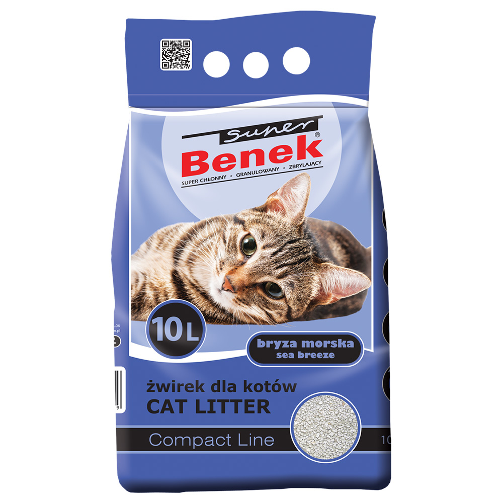 Benek 10l Super  Compact met Sea Breeze Kat