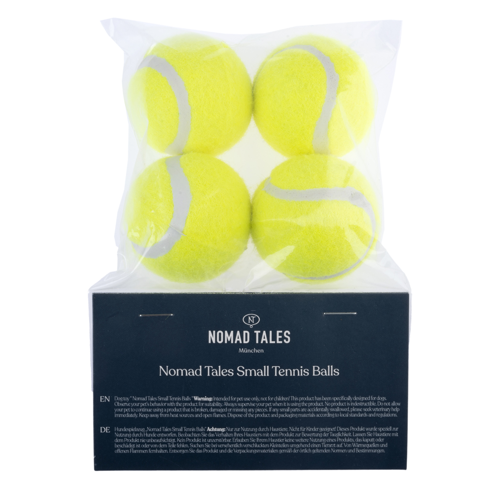 Nomad Tales set van 4 tennisballen voor honden