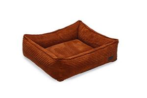 Designed by Lotte Ribbed Bed - Terra - 65 x 60 x 20 cm
