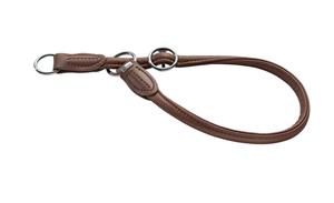 hunter Training Halsband Hond Round & Soft Bruin