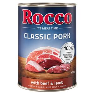 Rocco Classic Pork 6 x 400g Rund & Lam