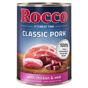 Rocco Classic Pork 6 x 400g Kip & Kalf