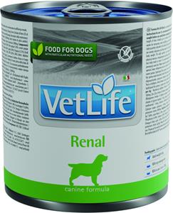 VET Life natvoeding voor de hond Renal 300 gr. - per 6 stuks