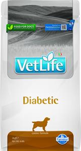 VET Life hondenvoeding Diabetic 2 kg.