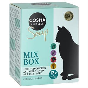Cosma Soup 12 x 40 g  Mix 2 (4 Soorten)