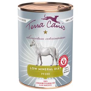 Terra Canis 6x 400g  Alimentum Veterinarium Mineraalarm Dieet Paard Hondenvoer Nat