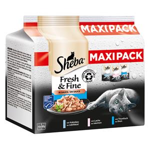 Sheba Multipack Fresh & Fine in Sauce 15 x 50g Fischvariation