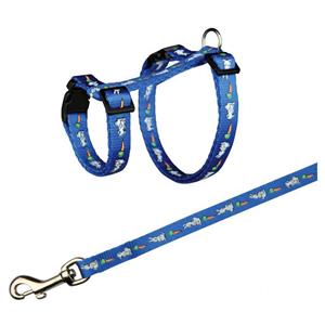 Trixie Harness with leash rabbits 25-44 cm/10 mm 1.25 m - Assorted