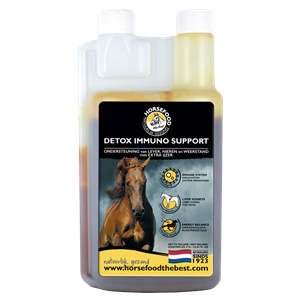 Horsefood Detox Immuno Support 1 L | Extra IJzer 1 liter