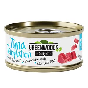 Greenwoods Delight tonijn 6 x 70 g
