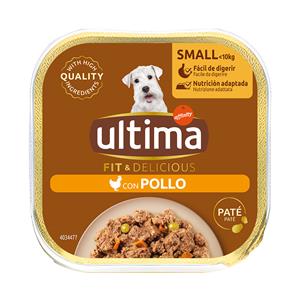 Affinity Ultima 22 x 150 g Ultima Fit & Delicious Paté Mini Kip hondenvoer nat