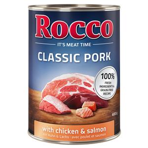 Rocco Classic Pork 6 x 400g Kip & Zalm