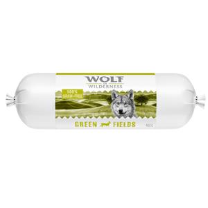 Wolf of Wilderness 6x400g Adult Worst Green Fields Lam  Hondenvoer