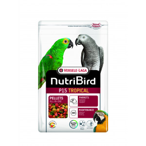 Nutribird P15 Tropical Papegaaien vogelvoer 1 kg