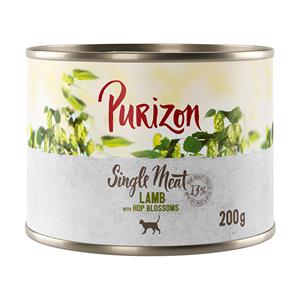 Purizon Single Meat 6 x 200 g - Lam met hopbloesems