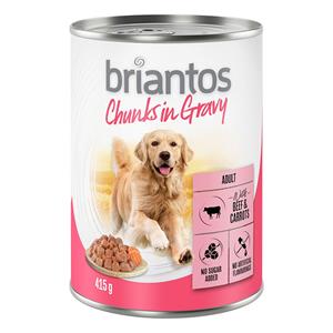 Briantos Chunks in Gravy 6 x 415 g - Rund en Wortel