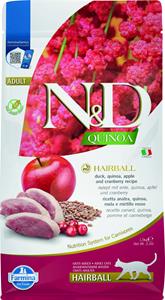 N&D Quinoa kattenvoeding Hairball 1,5 kg