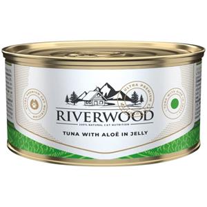Riverwood Kaviar für Katzen - Thunfisch mit Shrimps in Gelee -  24x85 Gramm