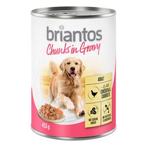 Briantos Chunks in Gravy 6 x 415 g - Kip en Wortel