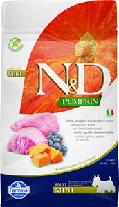 N&d Pumpkin Dog Lamm & Blueberry Adult Mini - Trockenfutter für Hunde - 800 g - Farmina