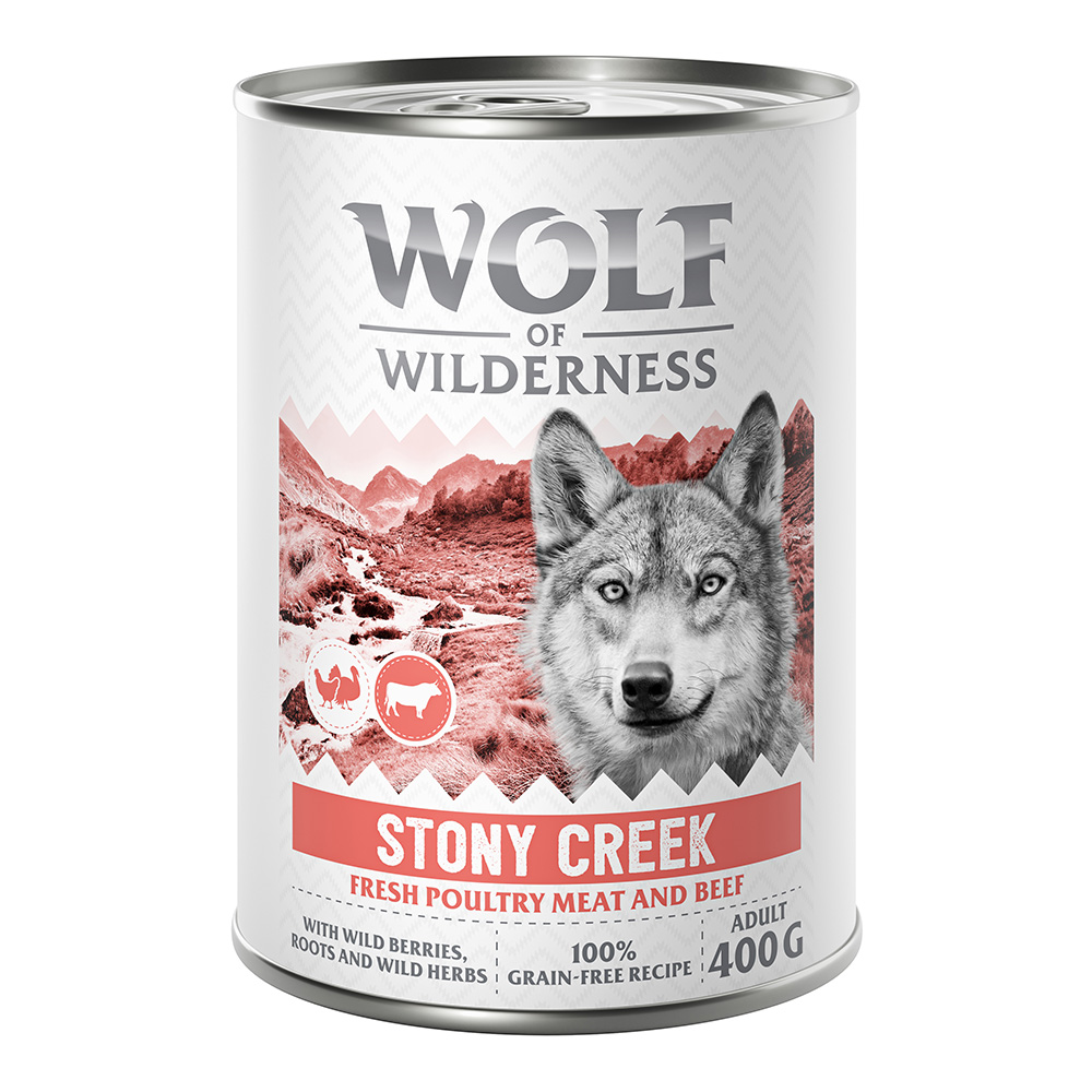 Wolf of Wilderness 'Expedition' Stony Creek - Gevogelte met rund 1 x 400 g