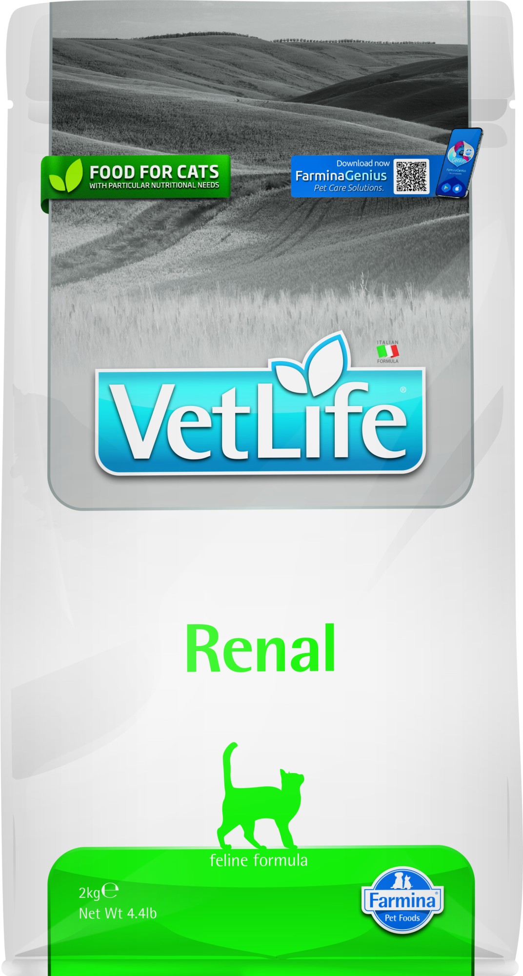 Farmina VetLife Renal - Katzenfutter - 2 kg
