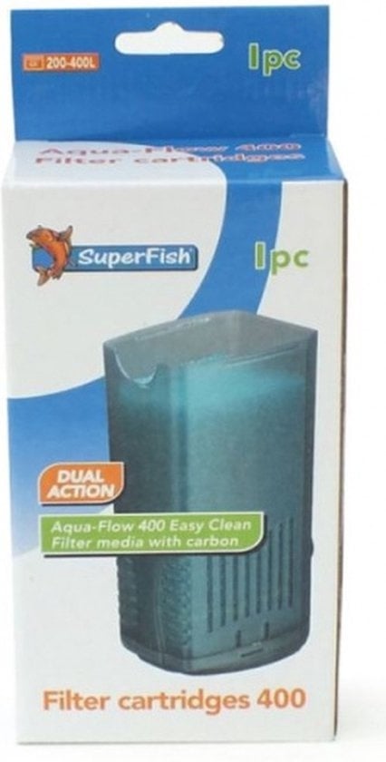 Super fish Superfish filter cartridge Aqua flow 400