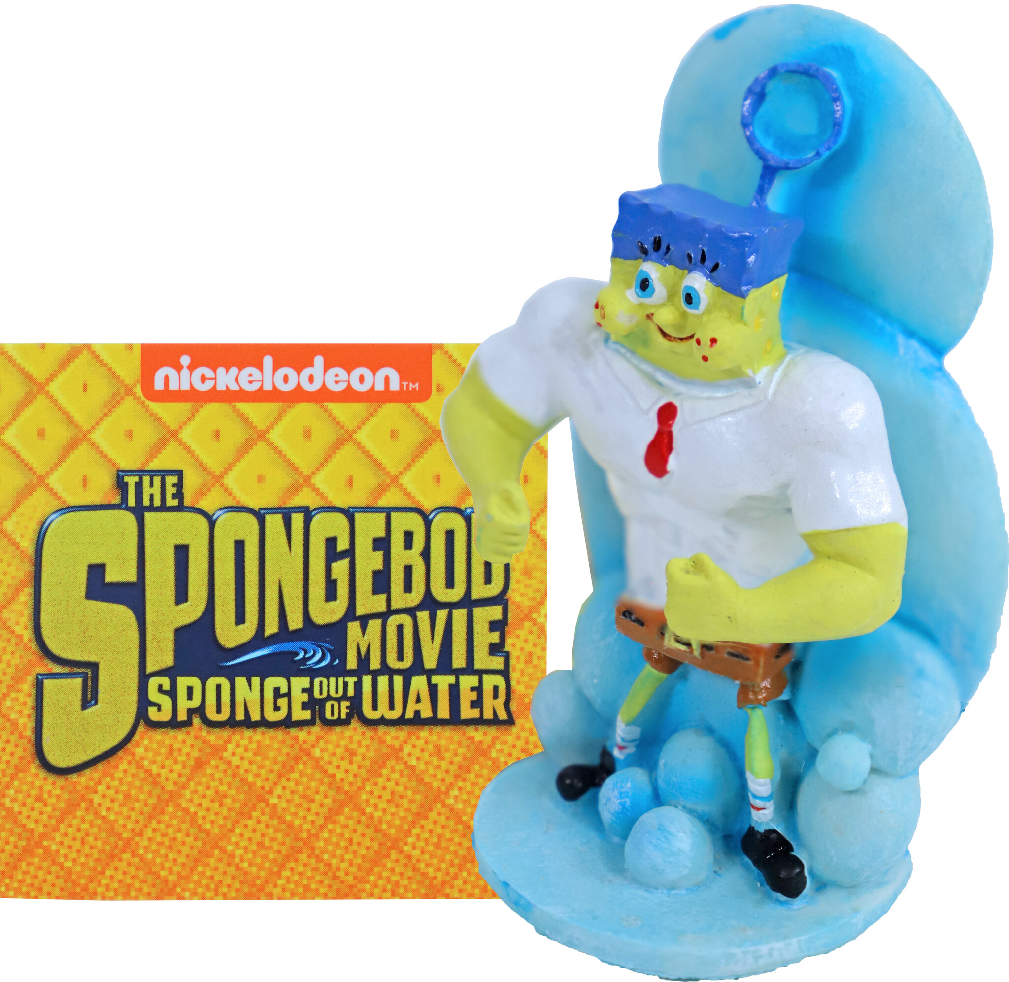 Penn Plax Sponge B Spongebob Pumpedup 8CM