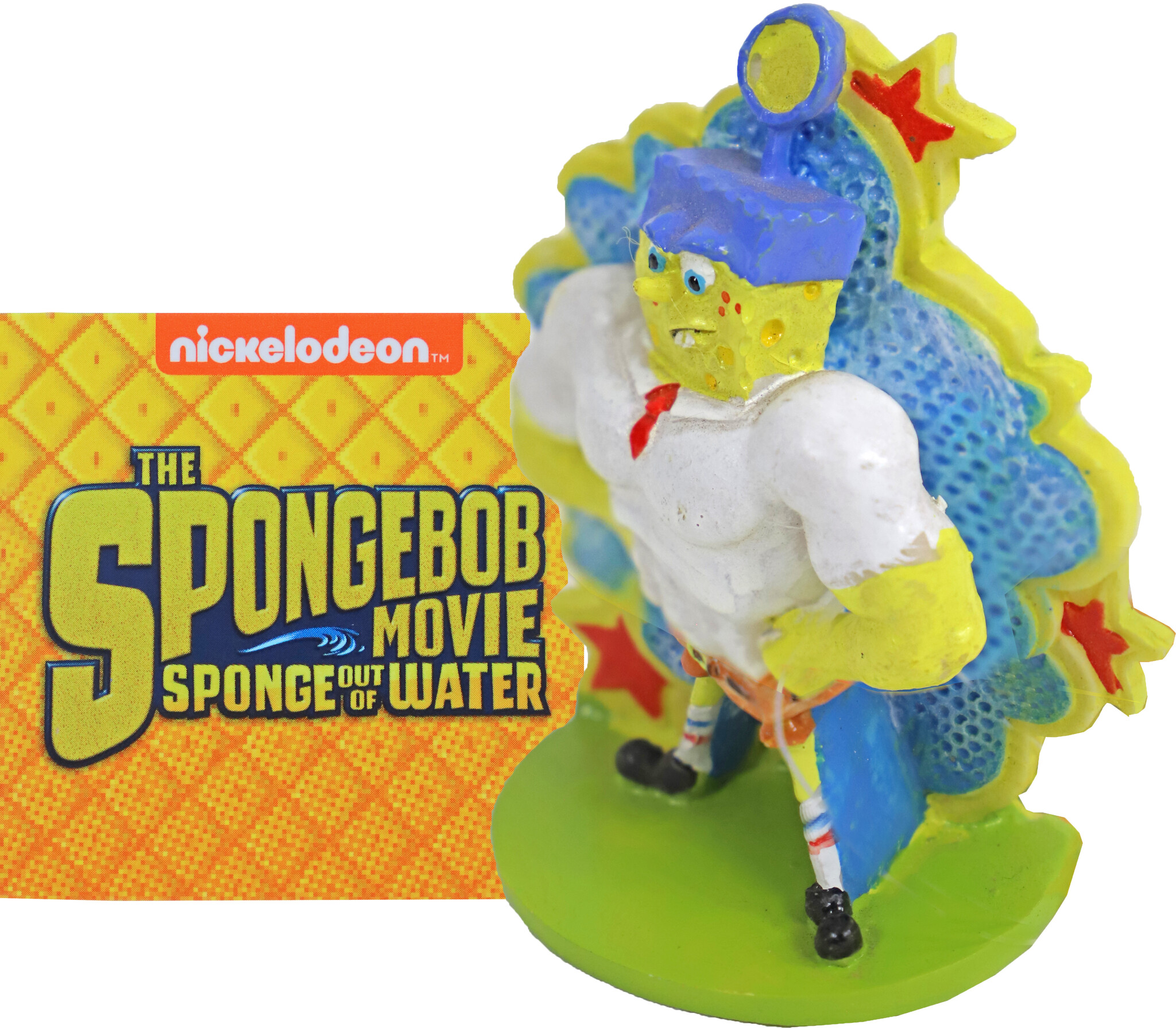 Penn Plax Sponge B Super Spongebob 8CM