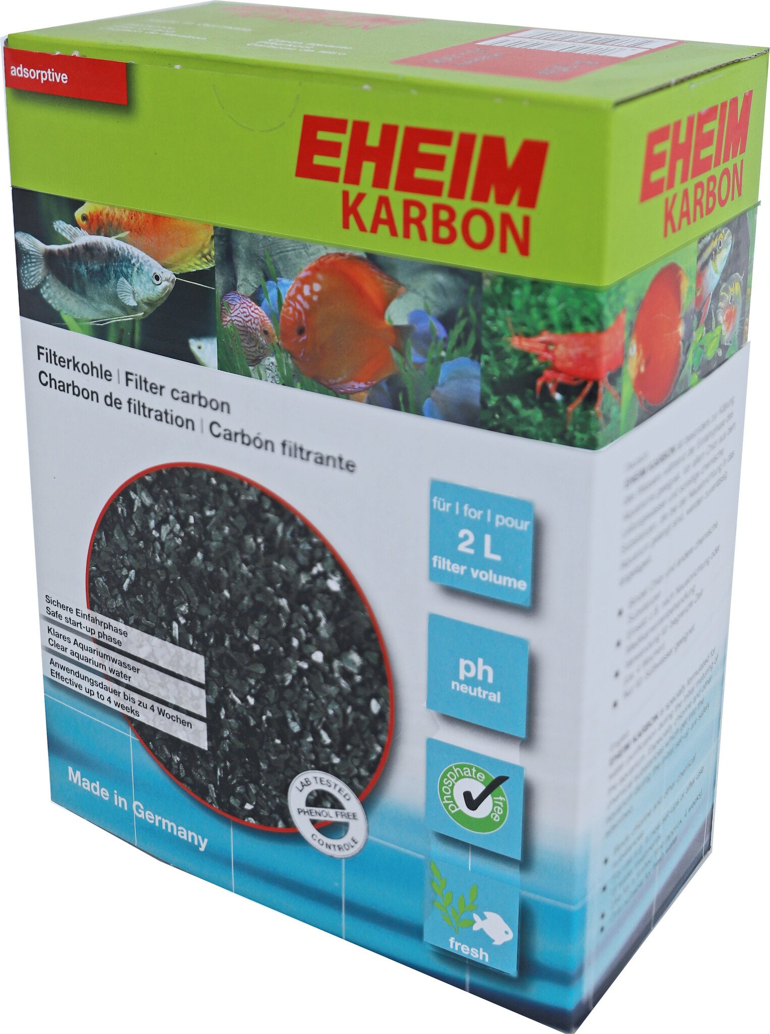 EHEIM Karbon 2 Liter - Nr. 2501101