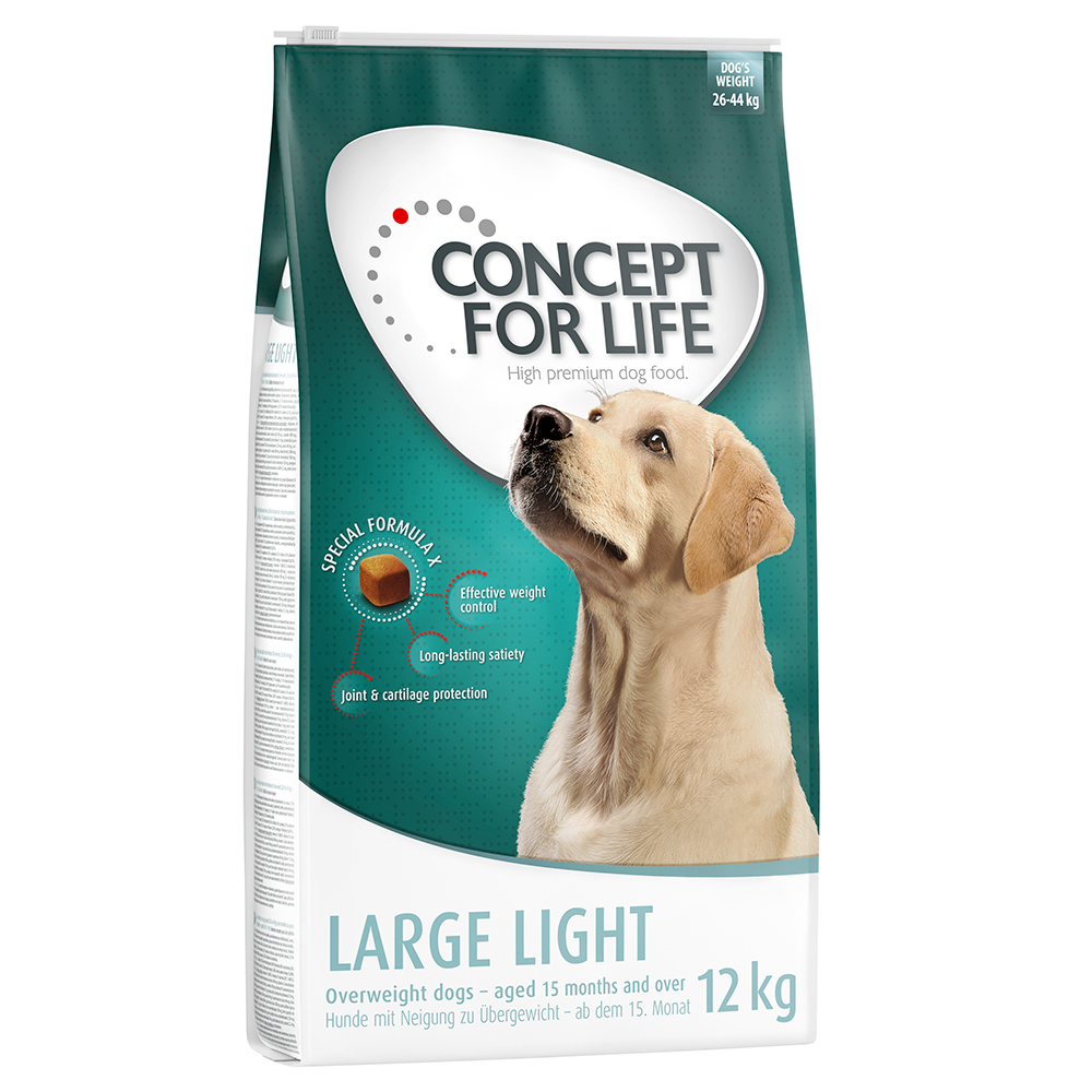 Concept for Life Hondenvoer 10 + 2 kg gratis!  - Large Light